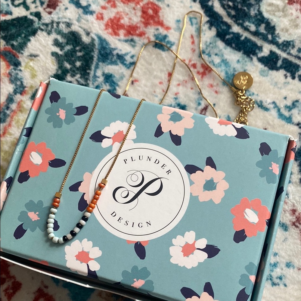 Plunder Multicolor Beaded Necklace